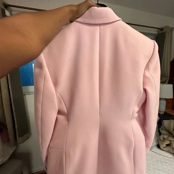 Wardrobe NYC Pink Double-Breasted Blazer - Picture 8 of 8